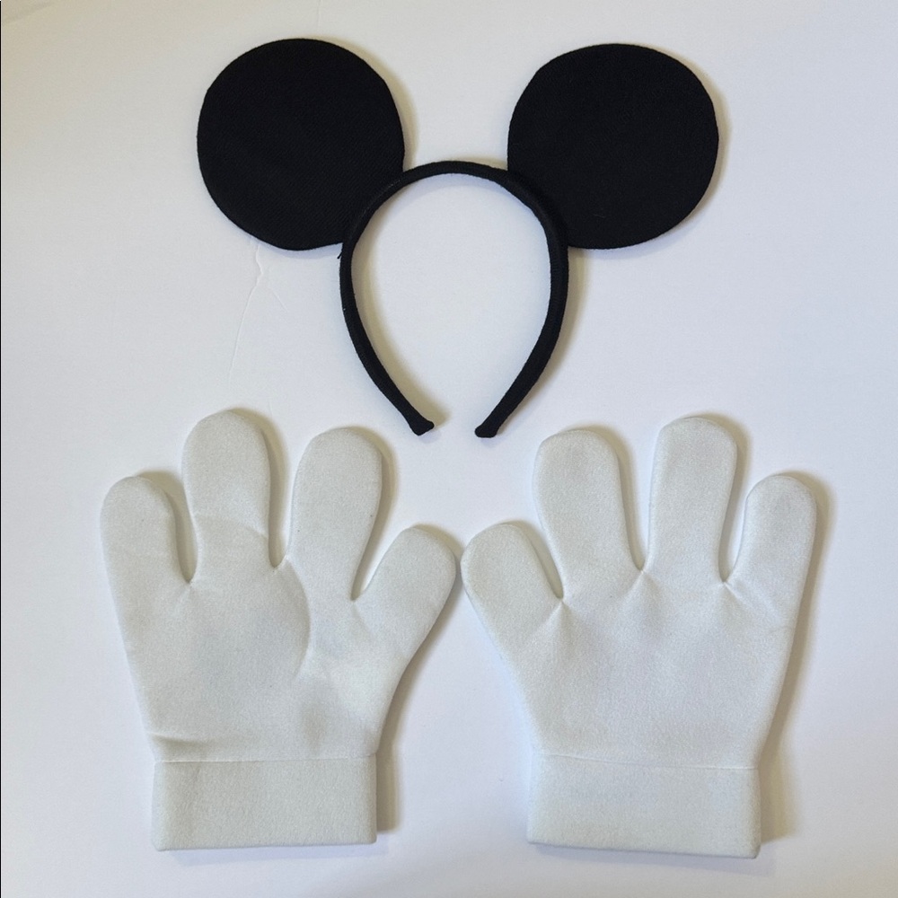 Mickey Mouse Gloves & Ears Set - Picture 4 of 4